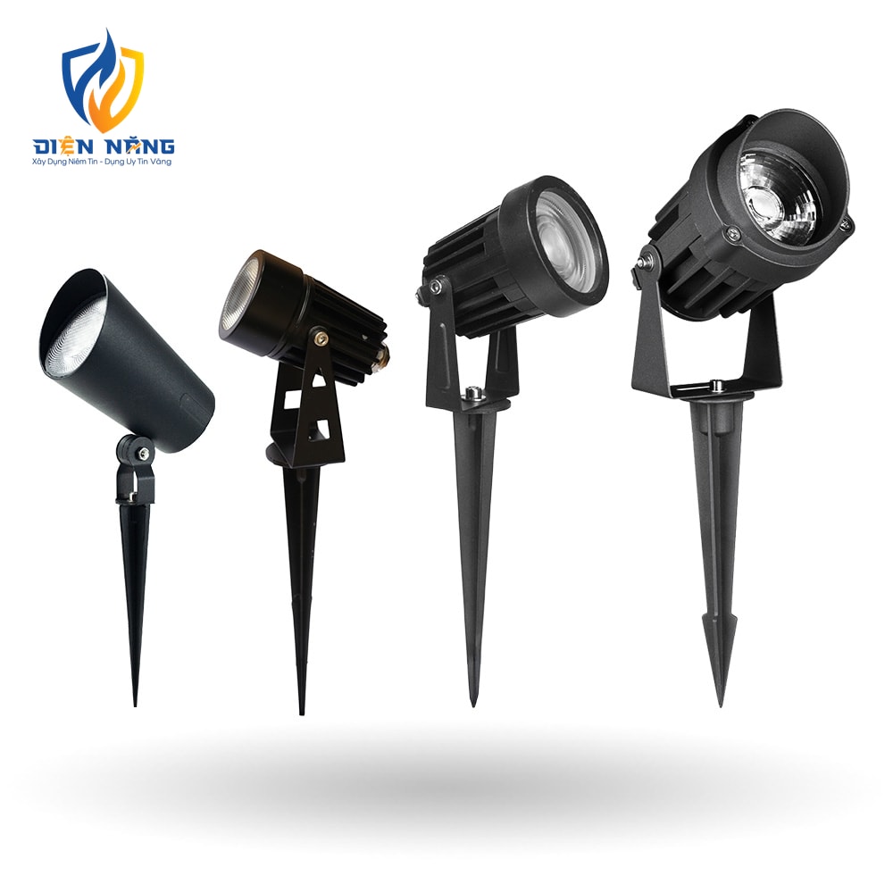 Đèn led cắm cỏ