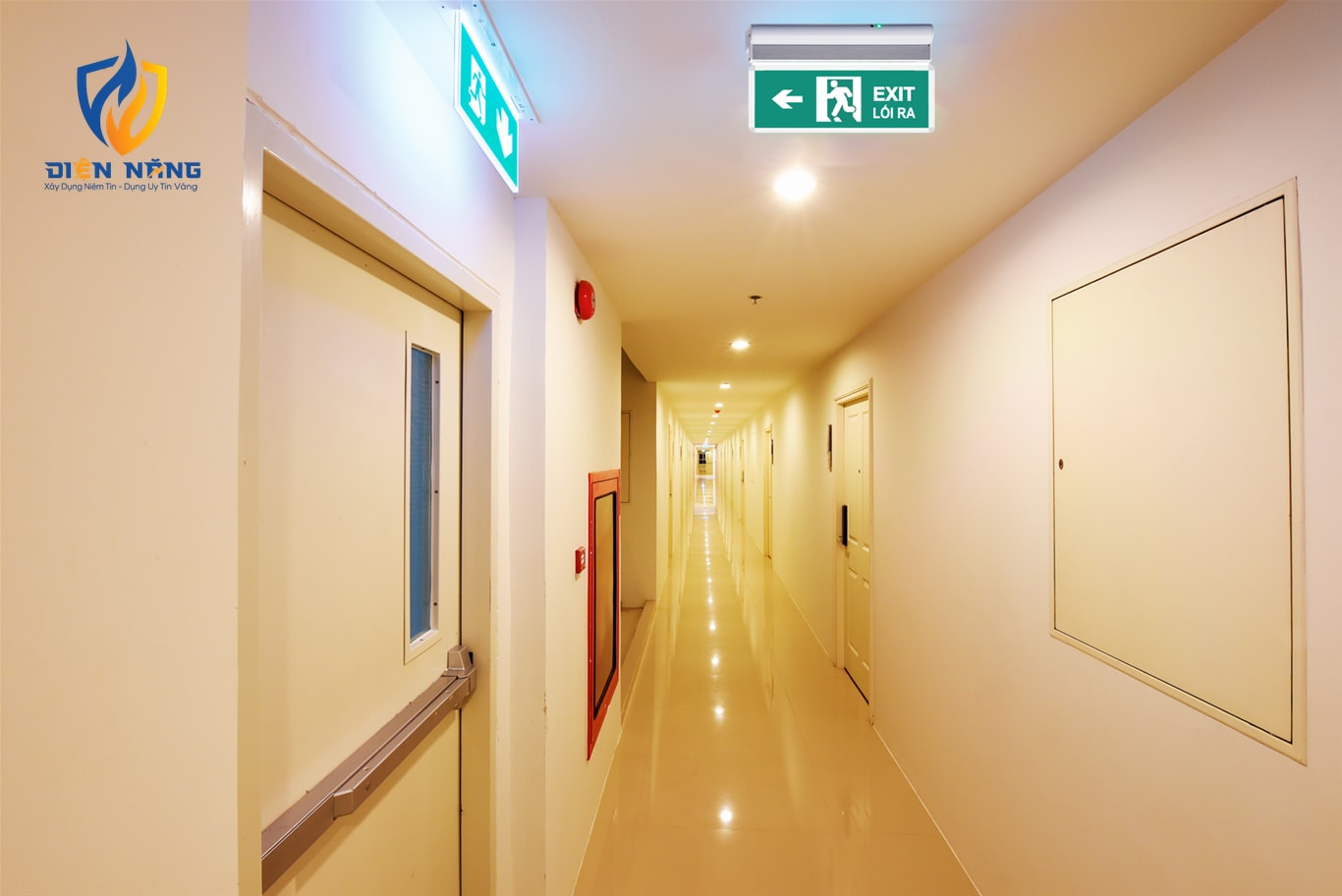 Đèn Exit Mika - anh 3