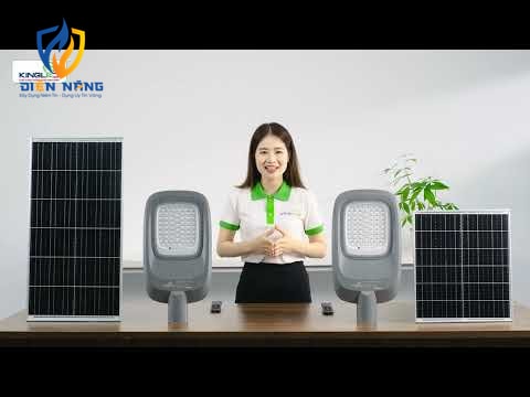 Đèn đường led năng lượng mặt trời KINGECO - anh 2