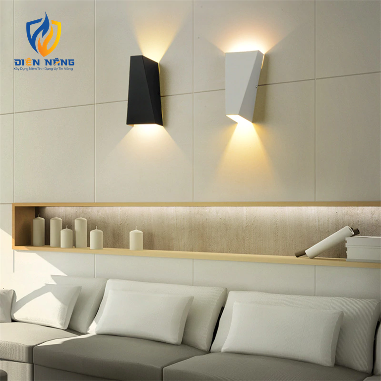 Đèn led gắn tường ngoài trời 919 - anh 6
