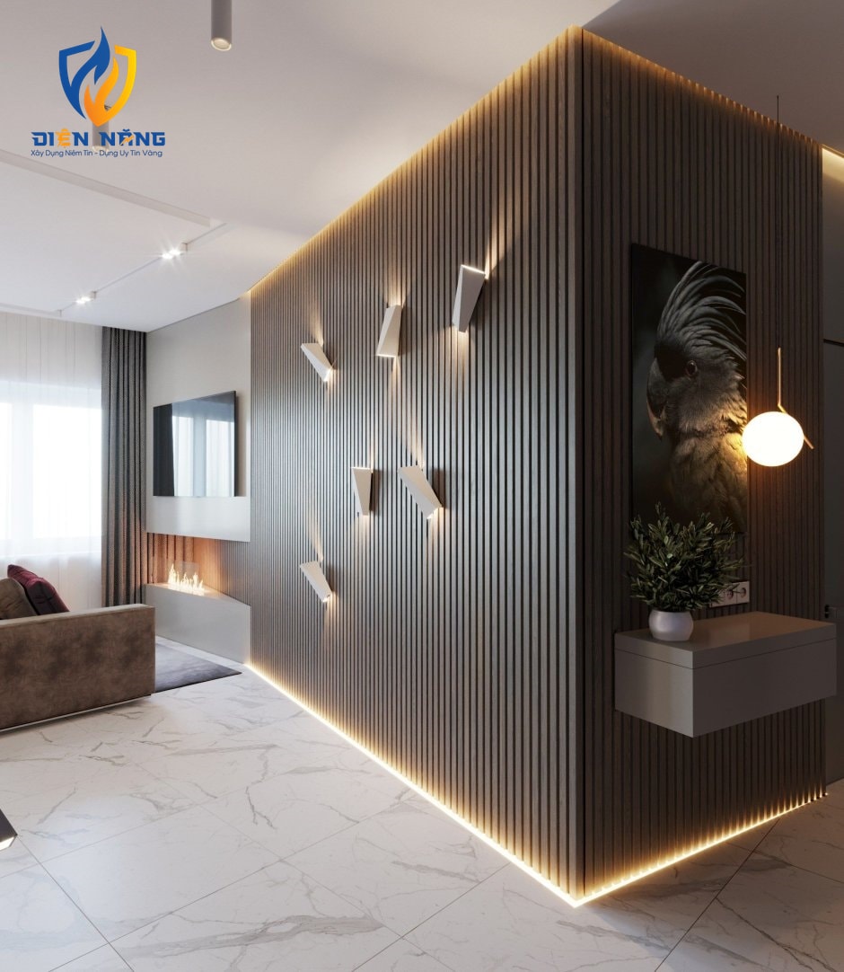 Đèn led gắn tường ngoài trời 919 - anh 3
