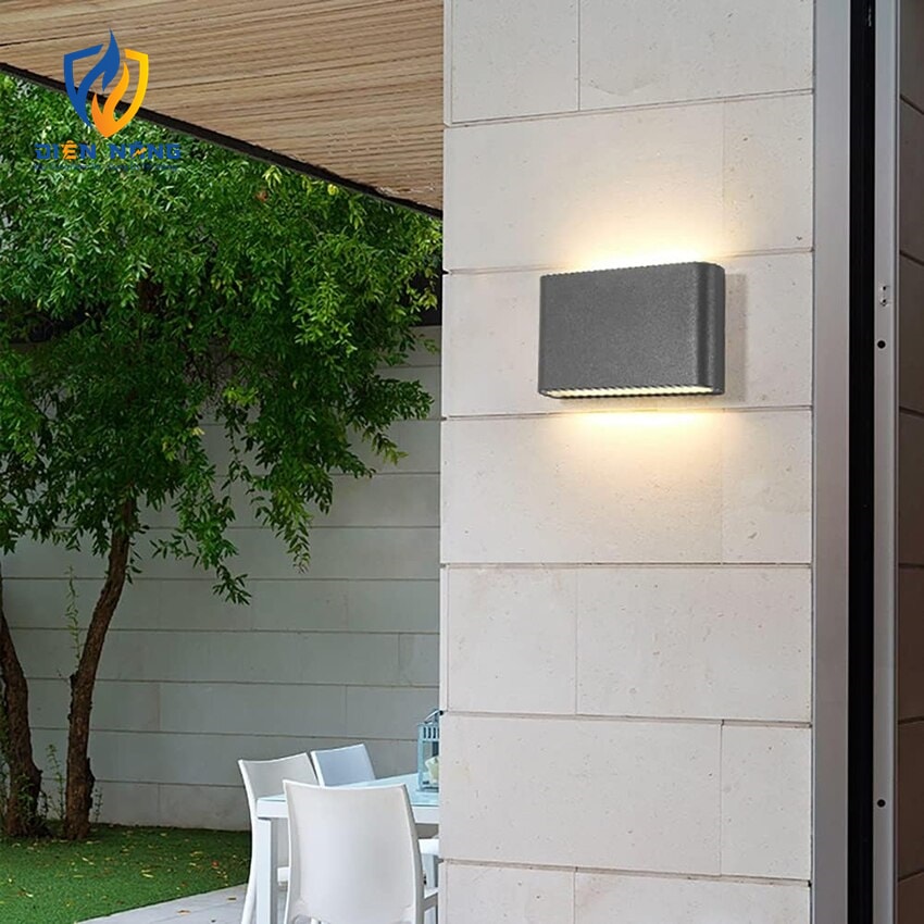 Đèn led gắn tường ngoài trời 8011S - anh 3