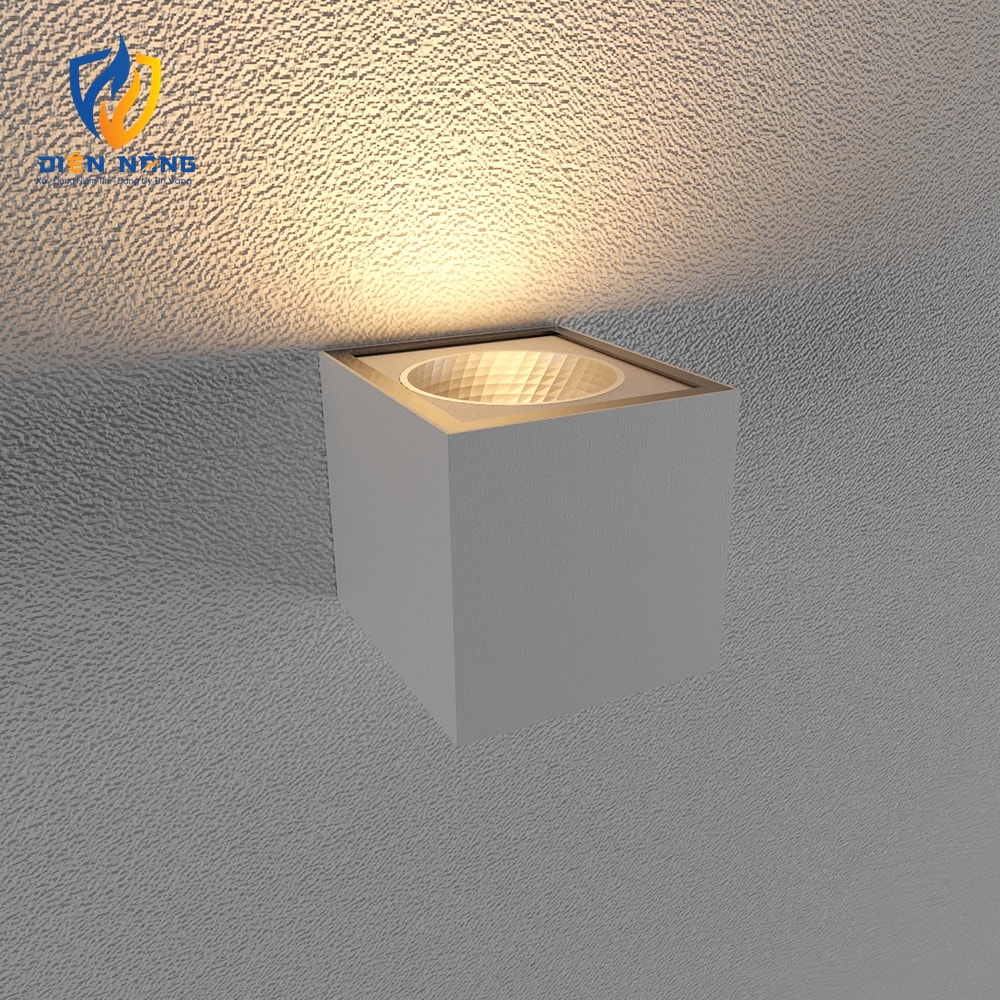 Đèn led gắn tường ngoài trời 0150A - anh 6