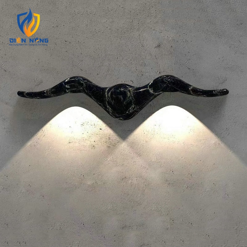 Đèn led gắn tường ngoài trời 8088 - anh 4