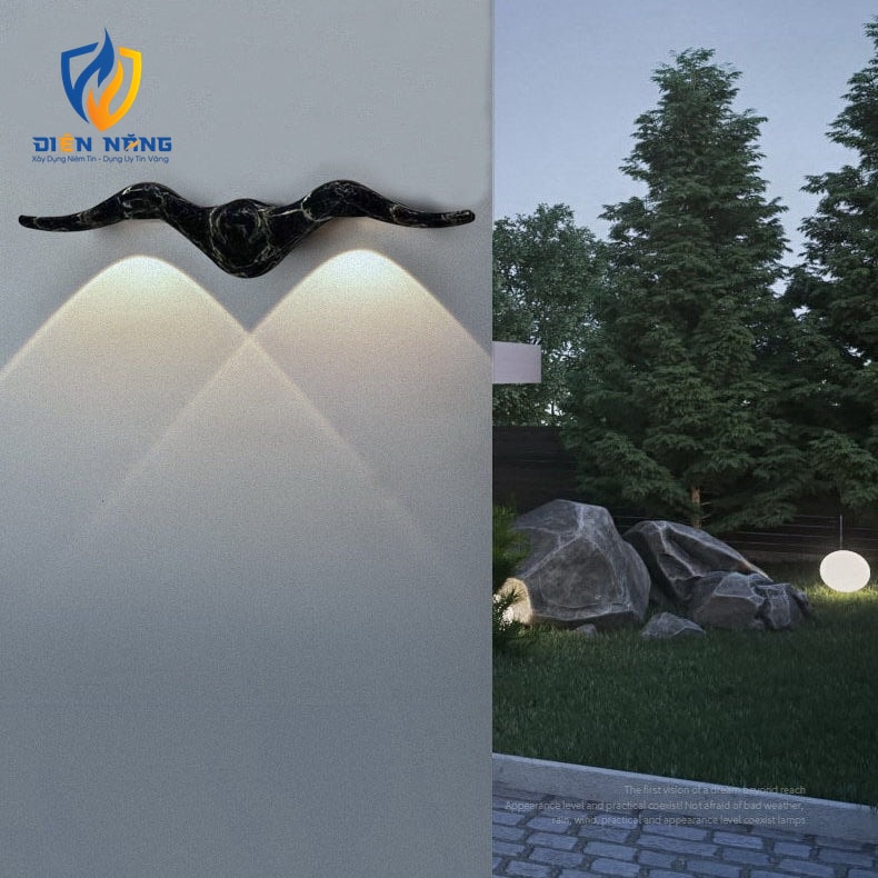 Đèn led gắn tường ngoài trời 8088 - anh 3