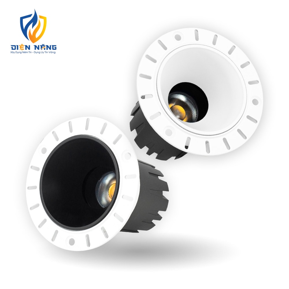 Đèn led âm trần chiếu rọi Zircon không viền