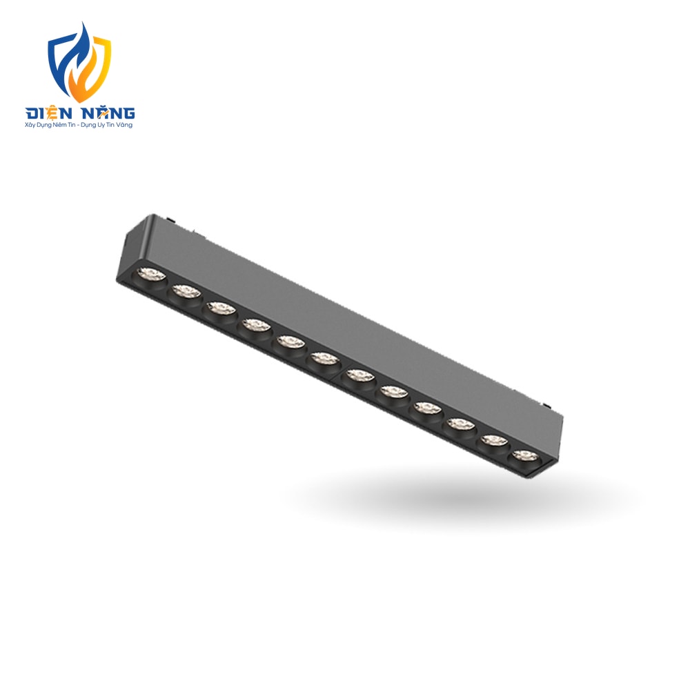 Đèn led ray nam châm siêu mỏng chiếu rọi - anh 4