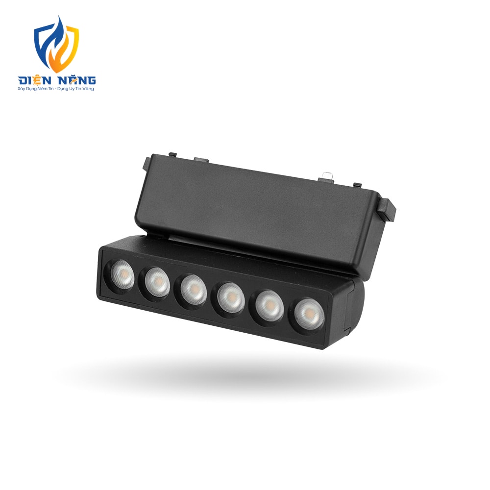 Đèn led ray nam châm siêu mỏng chiếu rọi xoay - anh 7