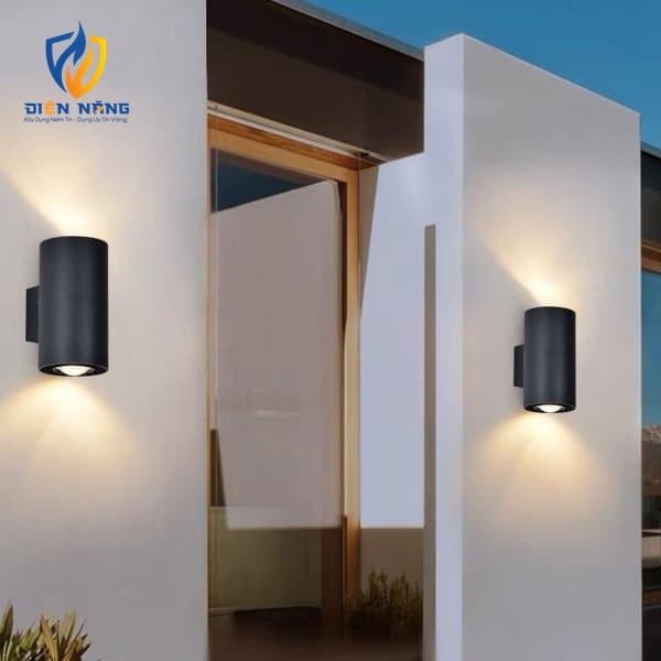 Đèn led gắn tường ngoài trời 122 - anh 3