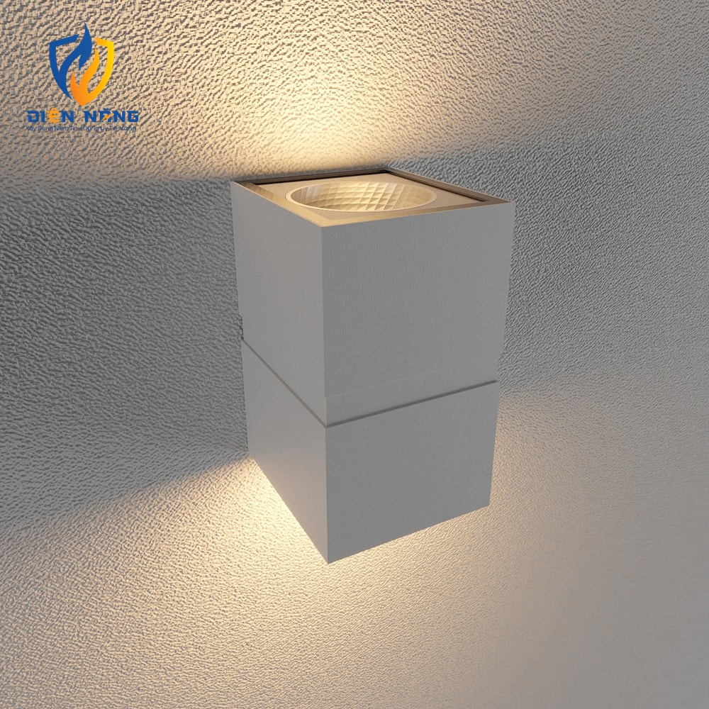 Đèn led gắn tường ngoài trời 0150B - anh 5