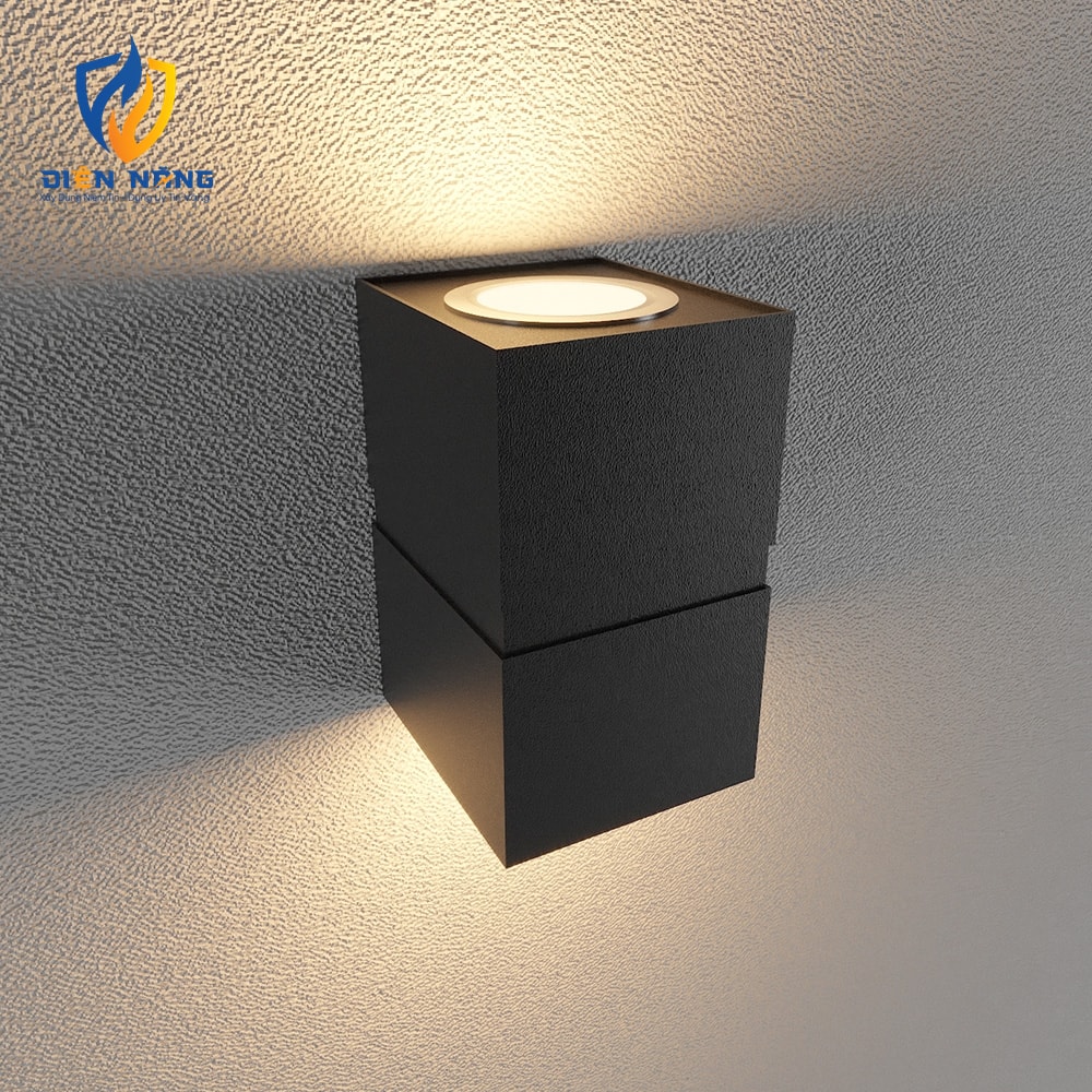 Đèn led gắn tường ngoài trời 0150B - anh 4