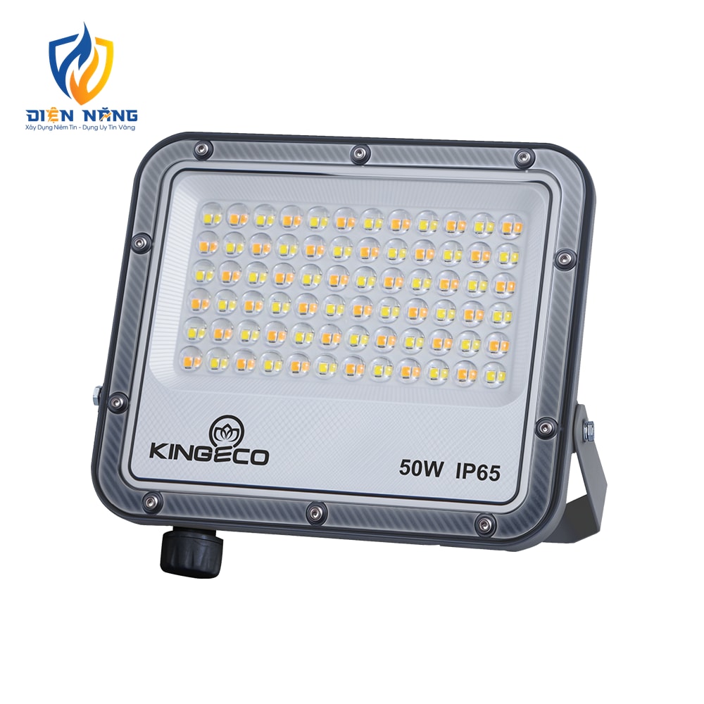 Đèn pha LED ánh sáng đổi màu ngoài trời KINGECO