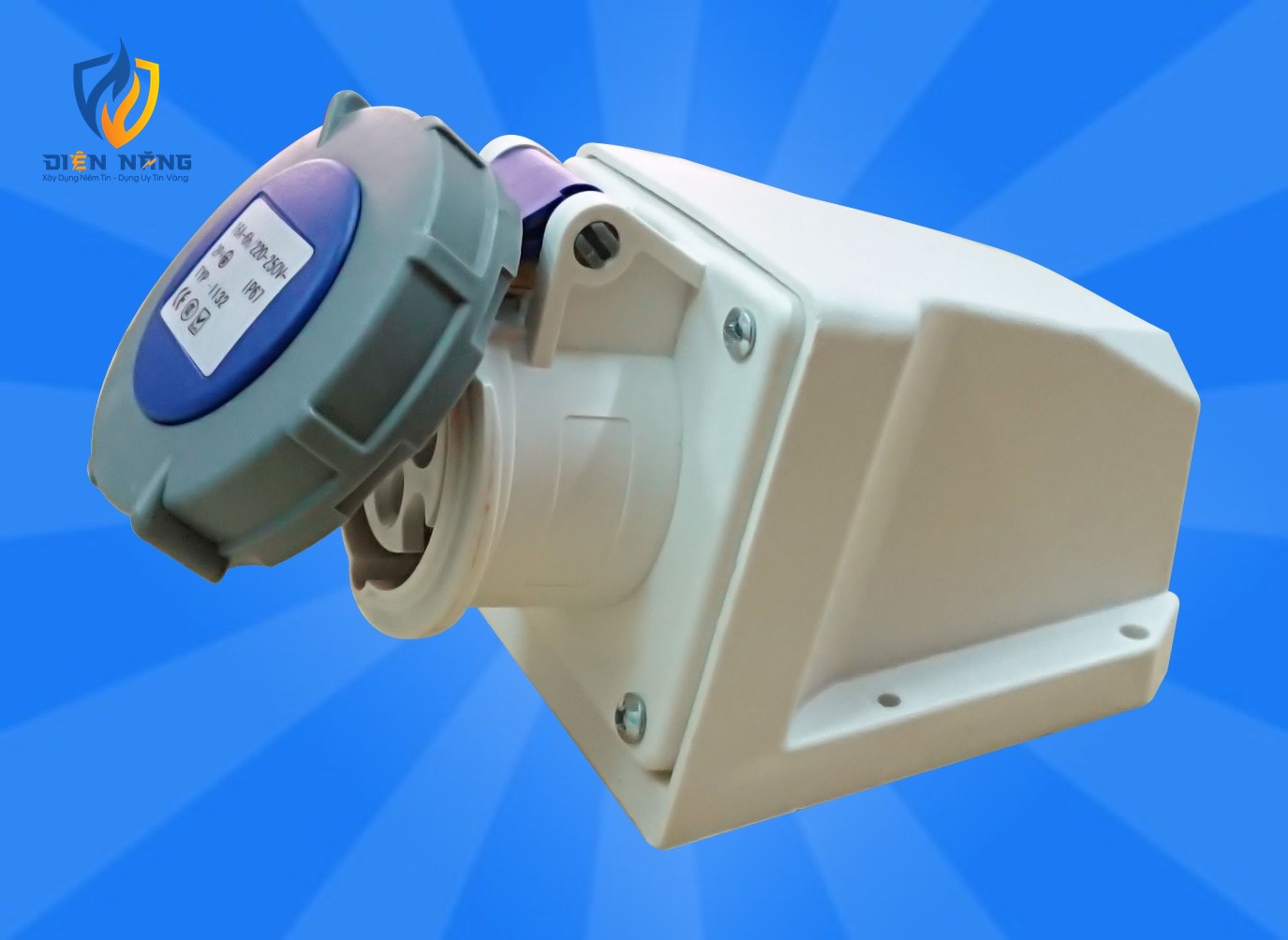 Ổ Cố Định Kín Nước IP67 3FA16