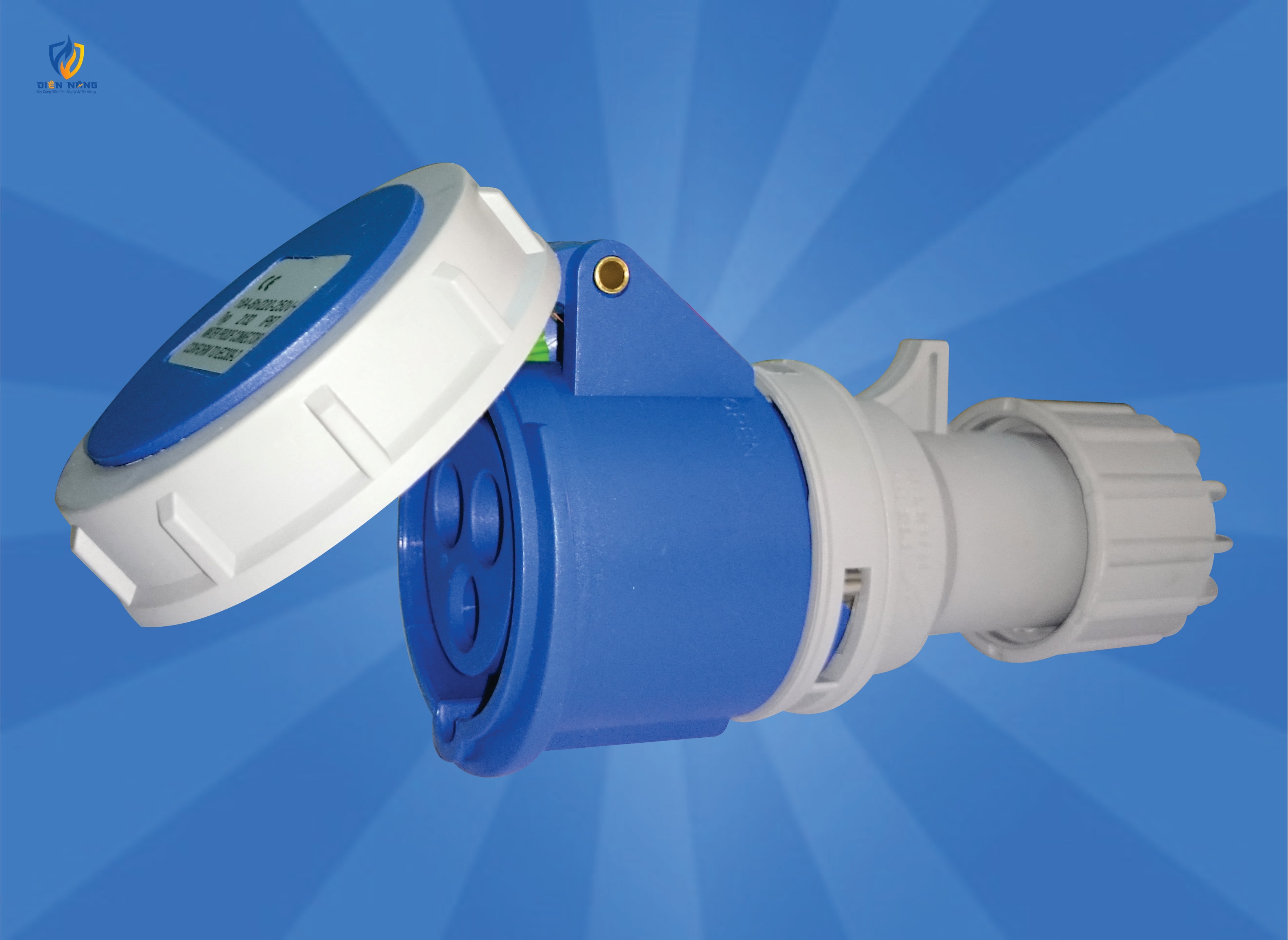 Ổ cắm DĐ công nghiệp kín nước IP67