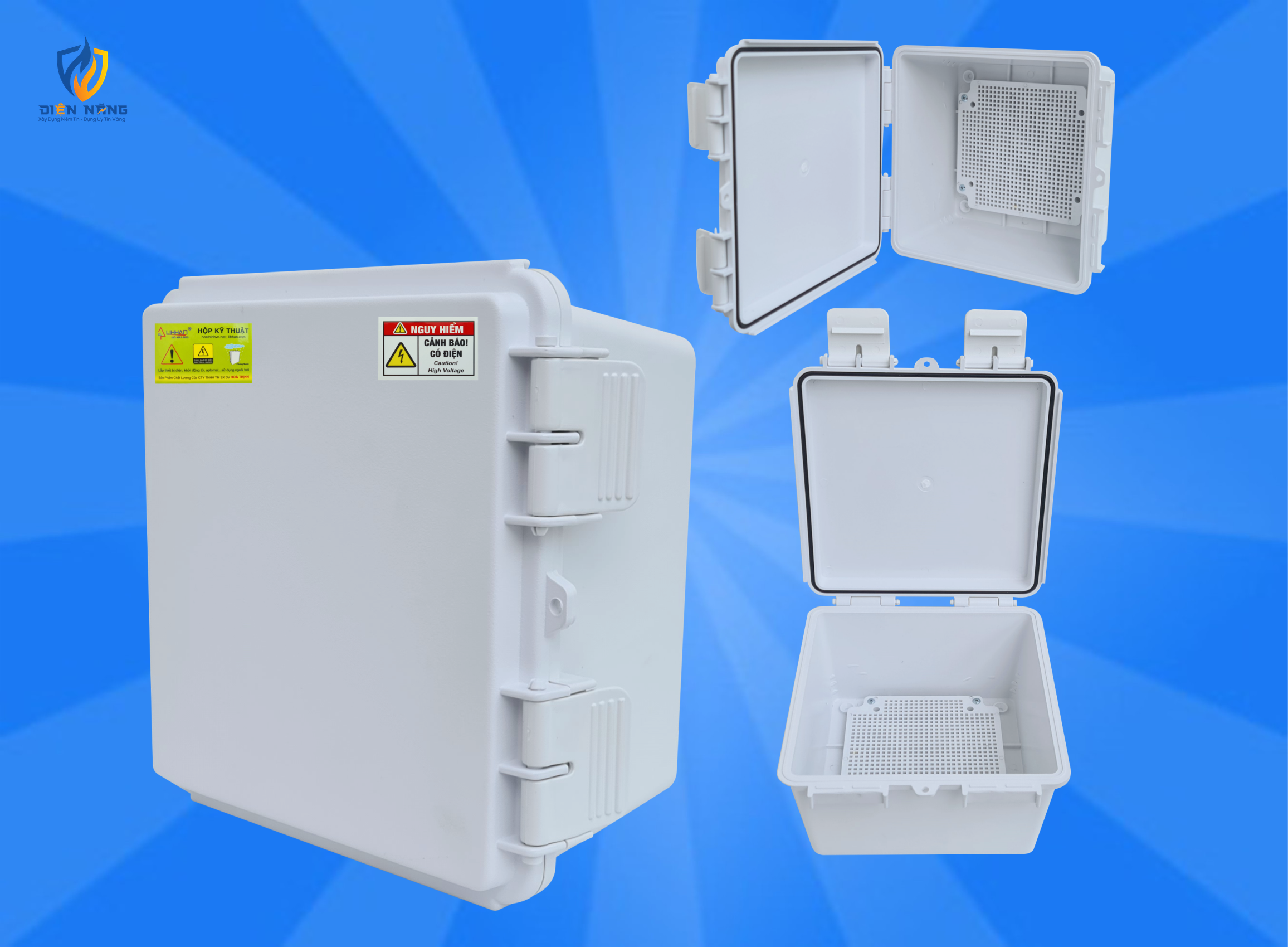 Tủ Điện Kỹ Thuật 01 (250x240x135) - anh 2