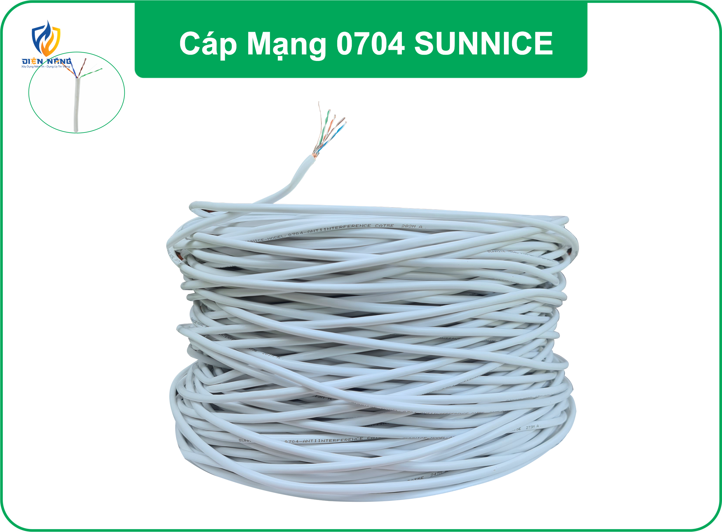 Cáp mạng 0704