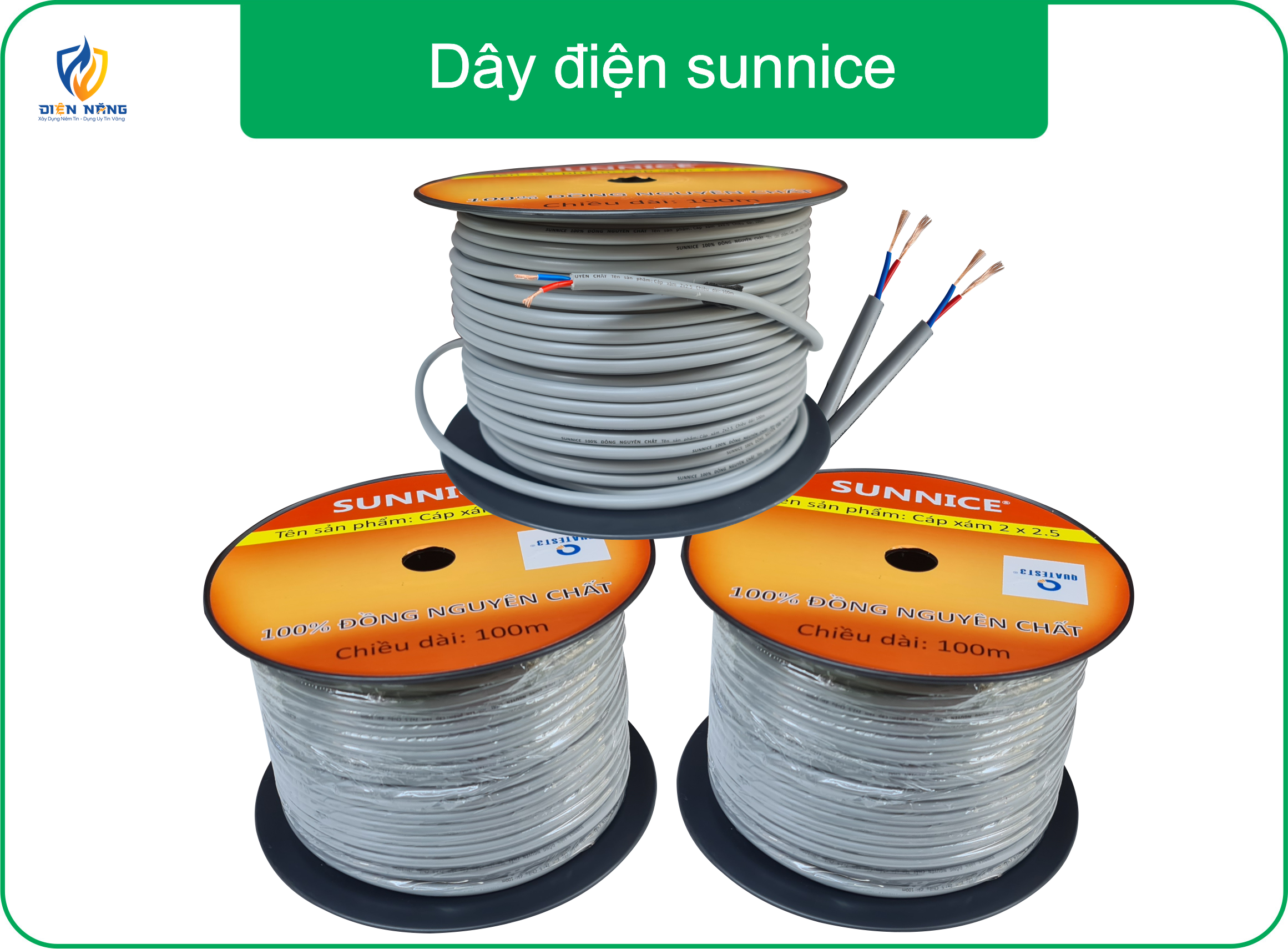 Dây điện 2 x 2.5