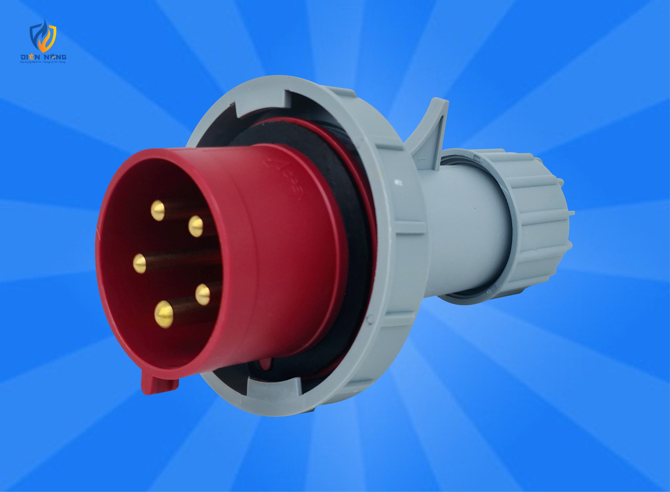 Phích cắm công nghiệp kín nước IP67 5FA – 16A và 32A