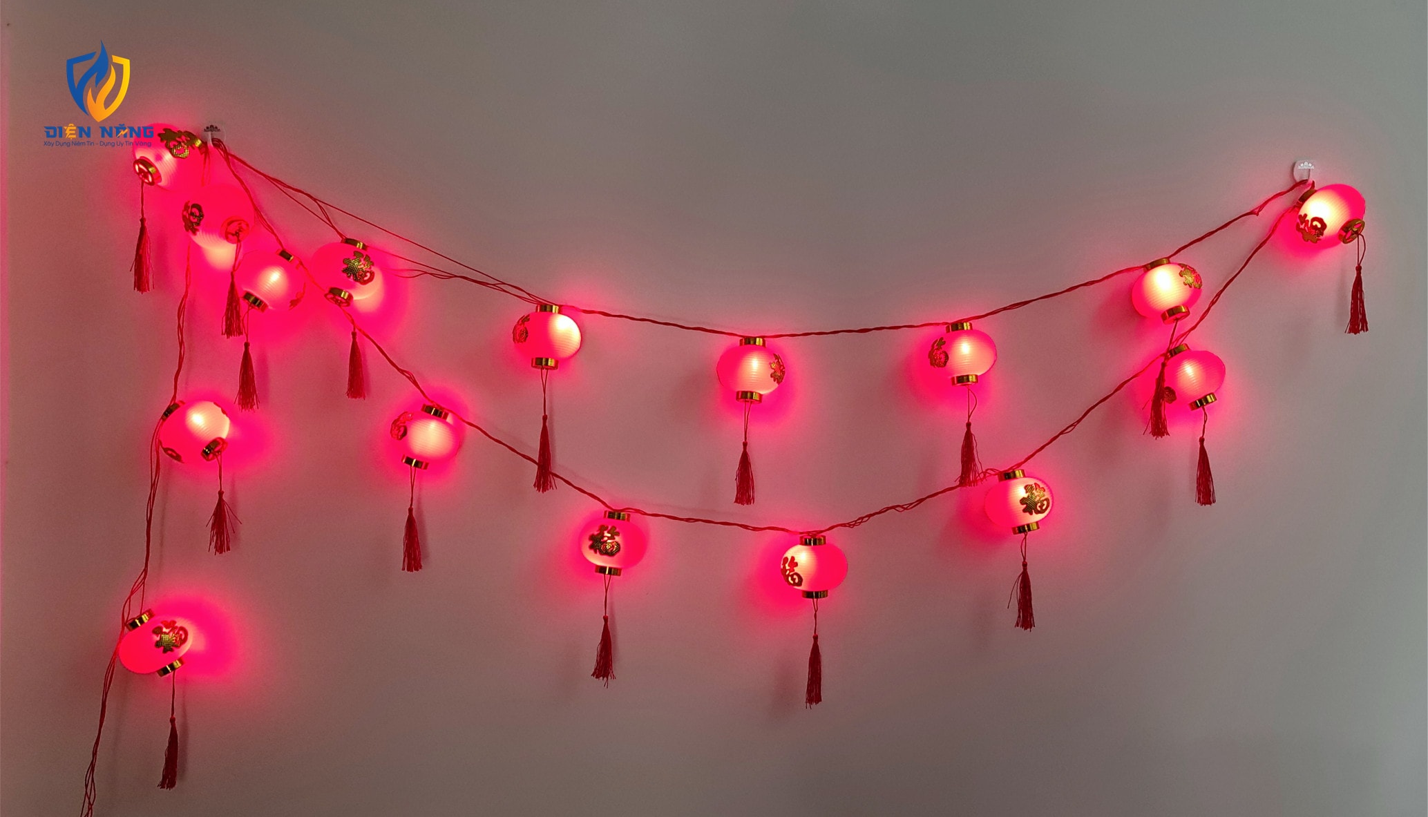 Dây đèn lồng 16 bóng - anh 3