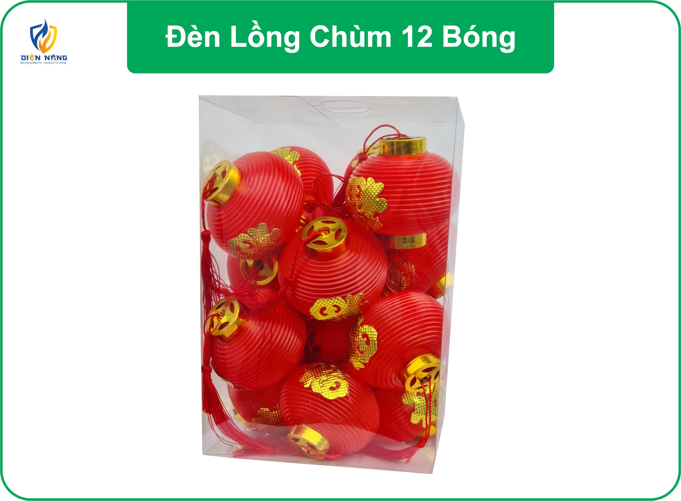 Dây đèn lồng 16 bóng