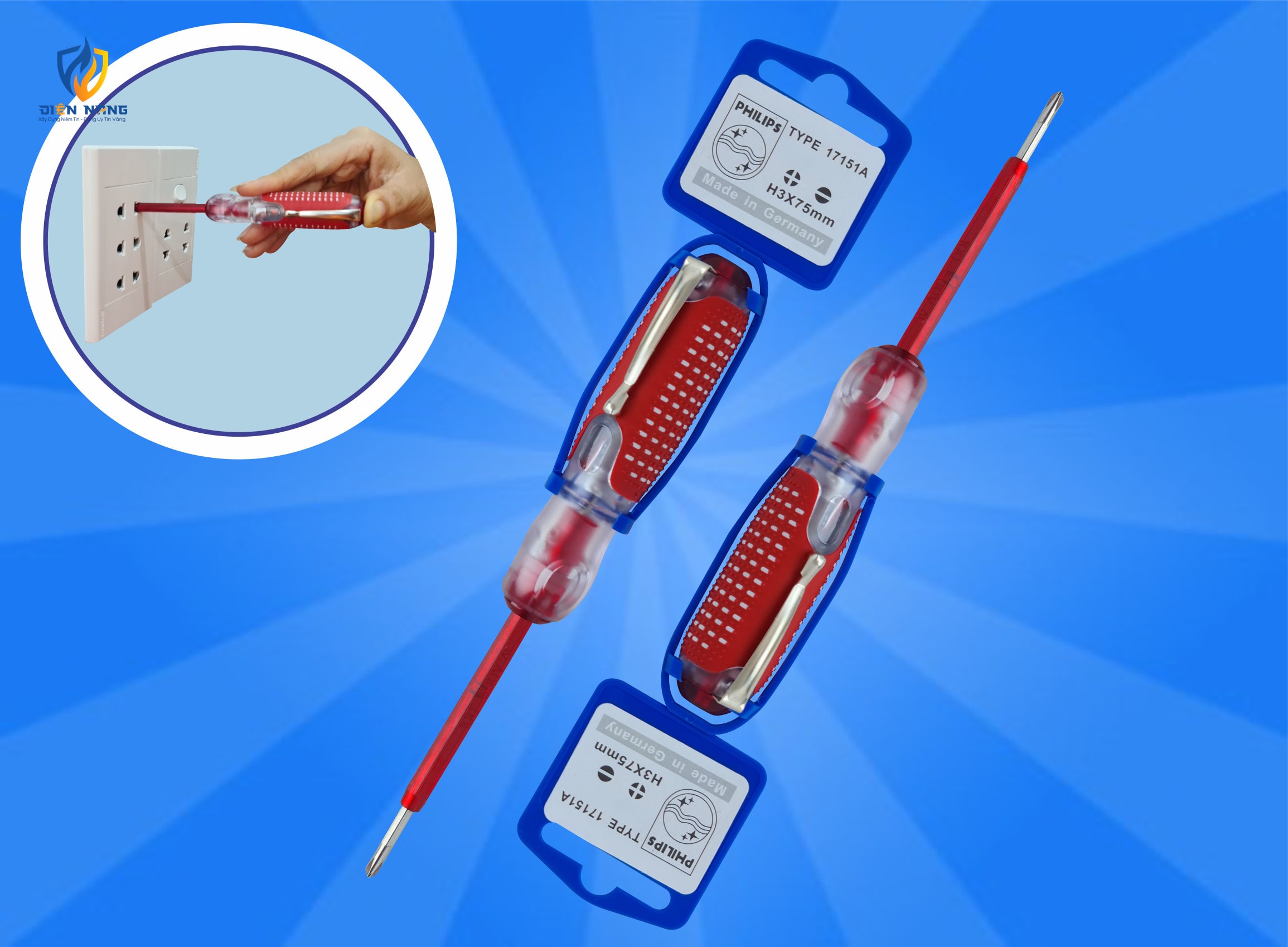 Bút thử điện Philips