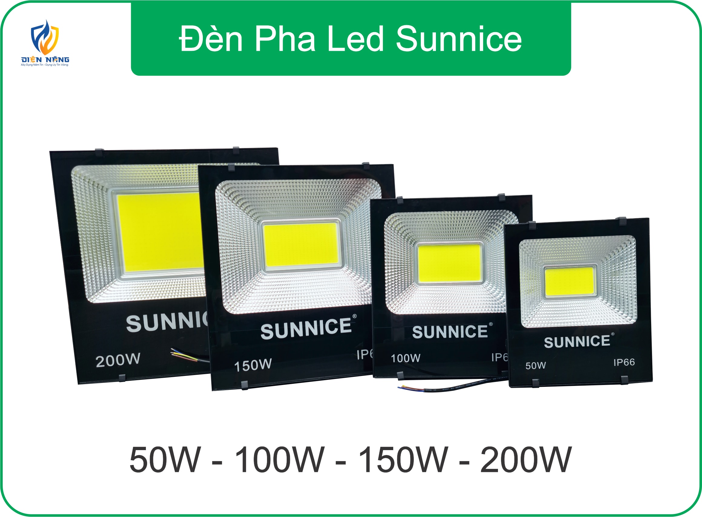 Đèn pha led 50W