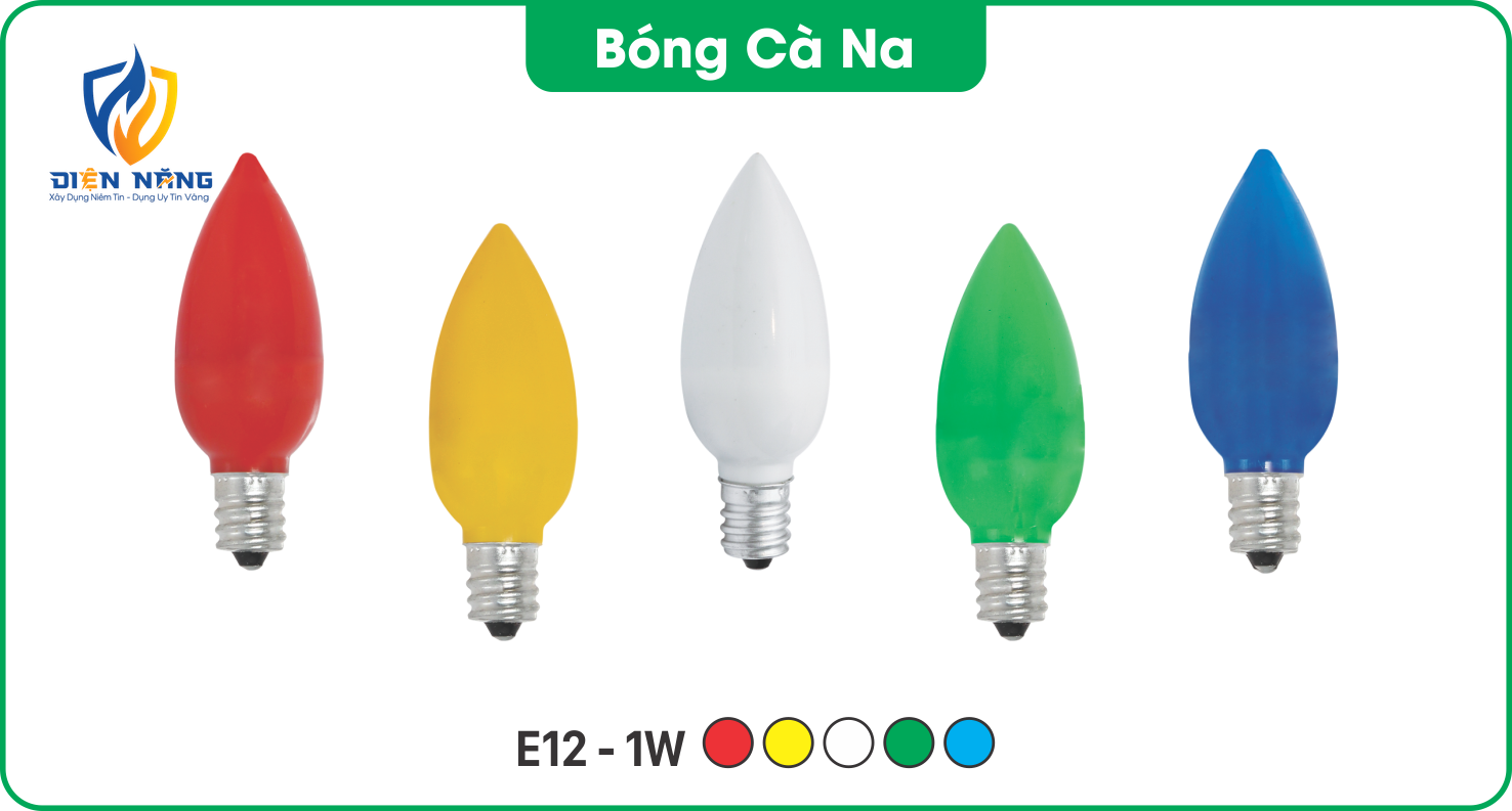Bóng cà na led (bóng trái ớt, quả nhót)