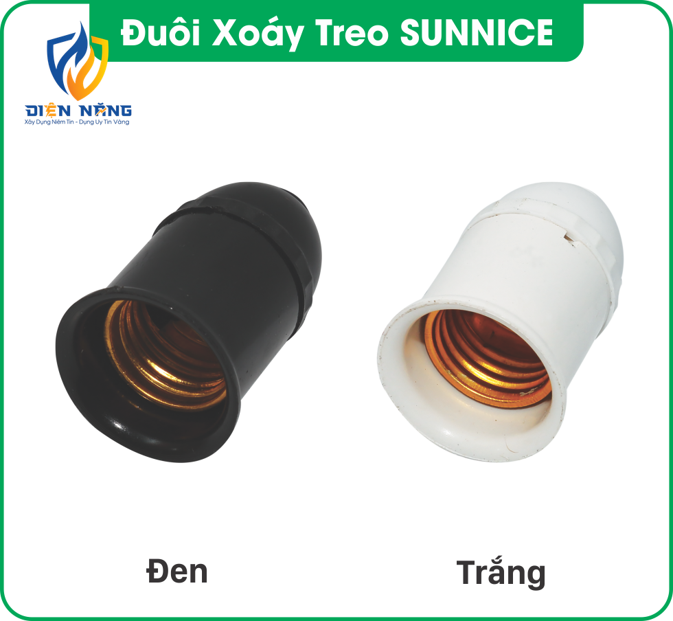 Đuôi xoáy treo đen