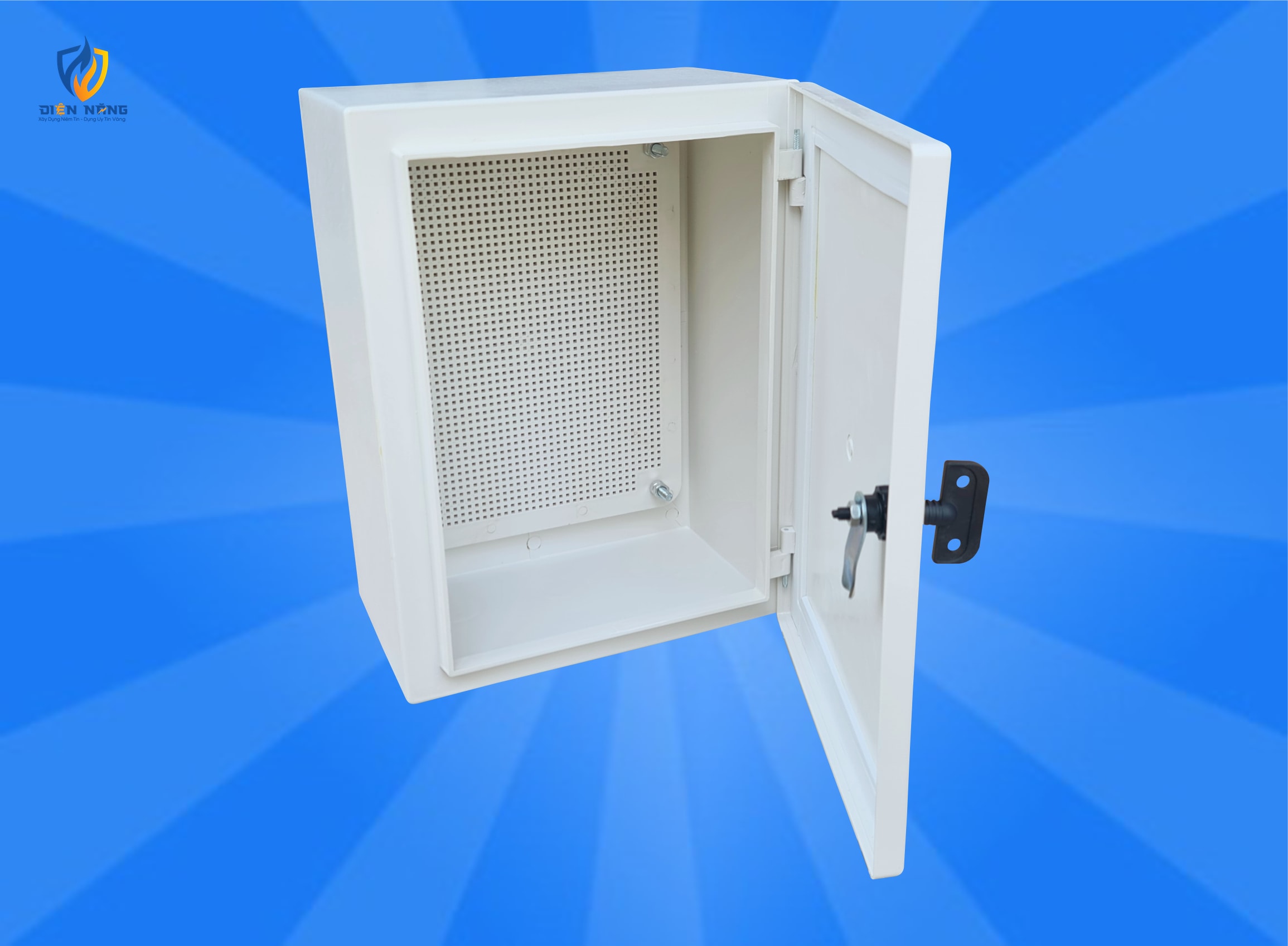 Tủ điện ABS 300x400x200mm Pát nhựa
