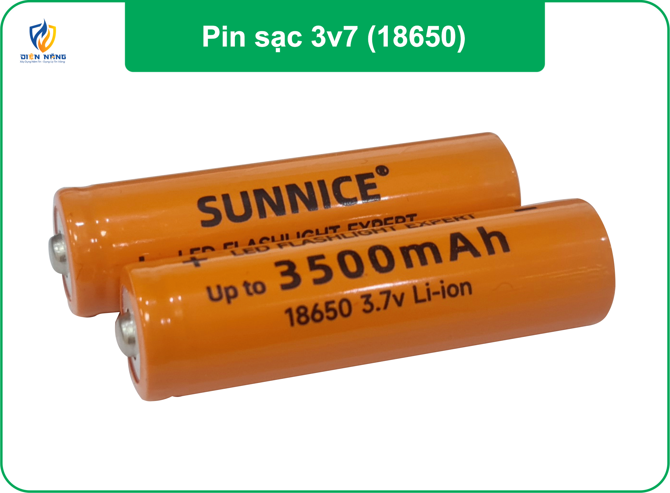 Pin xạc 3v7 (18650)