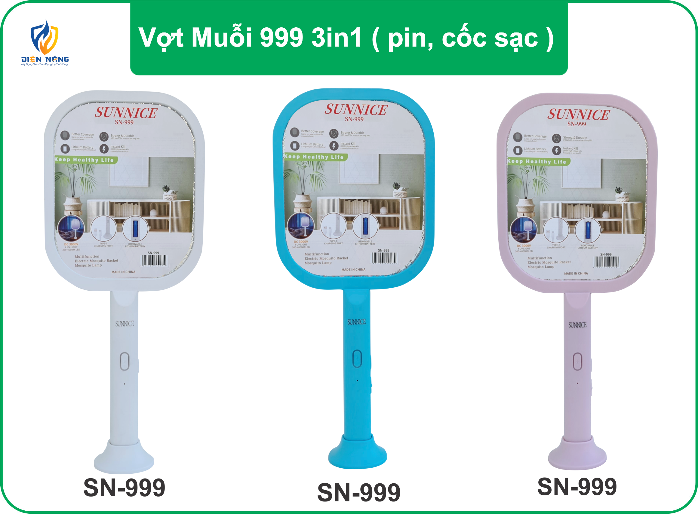 Vợt Muỗi 999