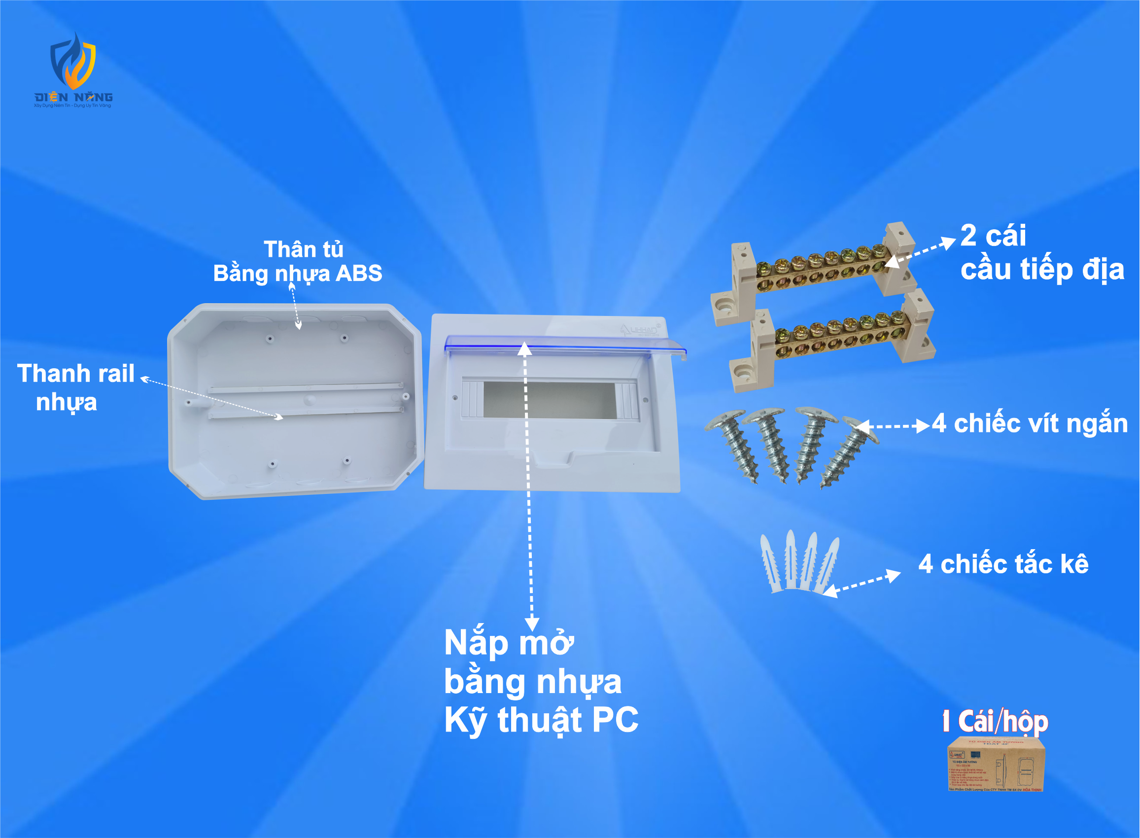 Tủ Điện Âm Tường 9-12 - anh 2