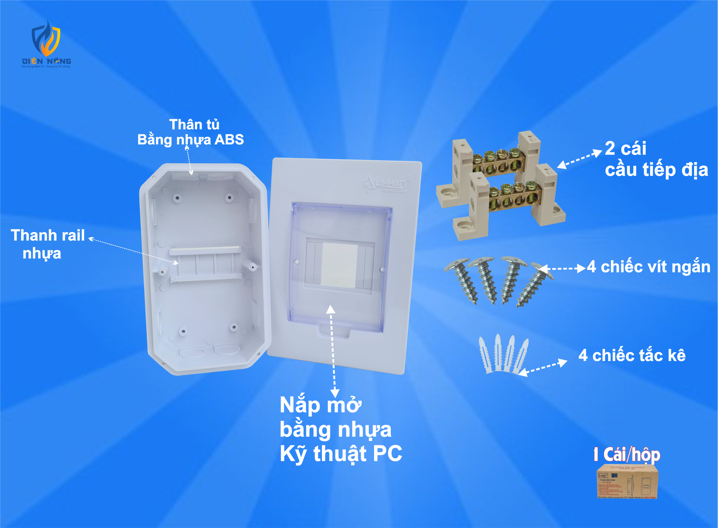 Tủ Điện Âm Tường 2-4 - anh 2