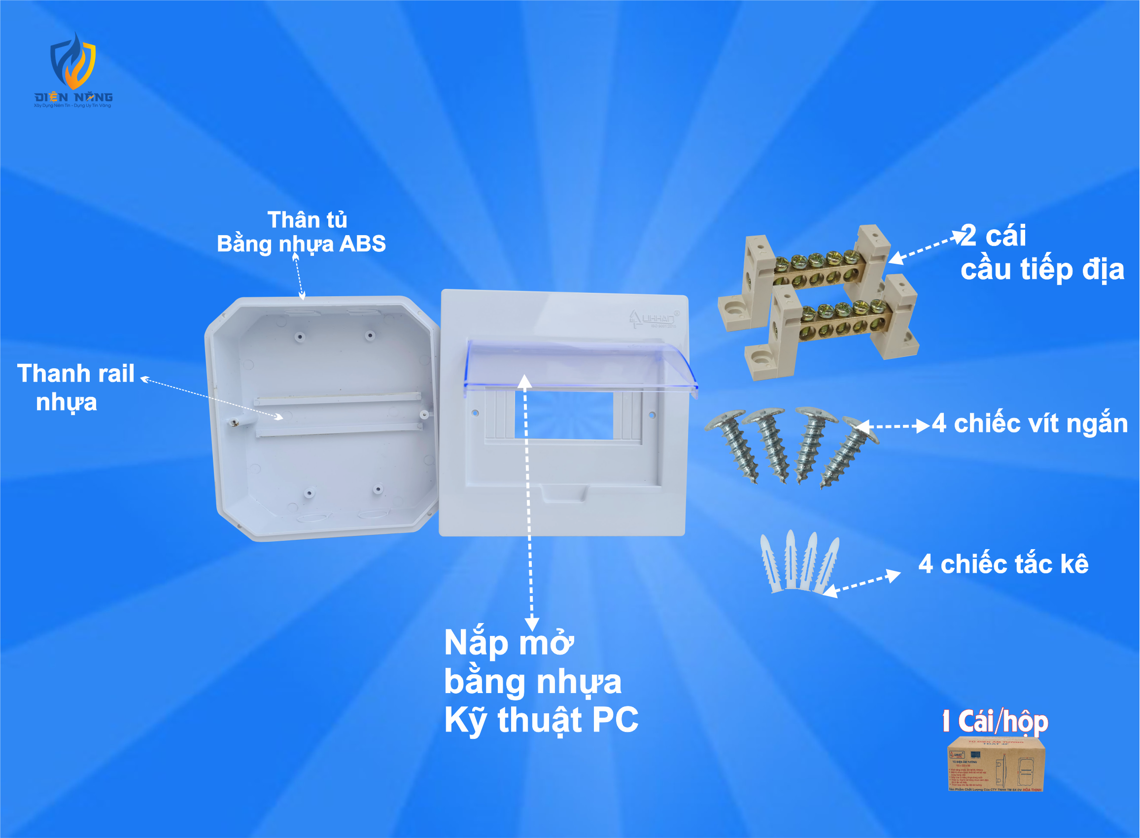 Tủ Điện Âm Tường 5-8 - anh 2