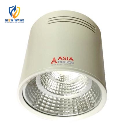 Đèn trần nổi tròn vỏ trắng COB 10W - anh 2