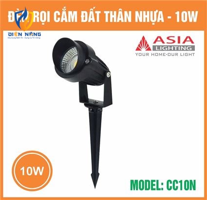 Đèn rọi cắm đất 10W - Thân nhựa - anh 5