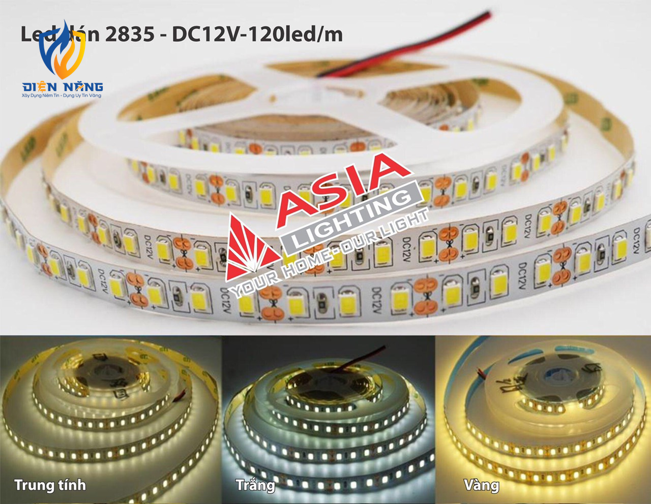 Đèn led dán 2835-120-DC12V