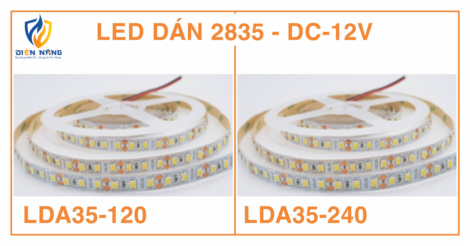 Đèn led dán 2835-240-DC12V