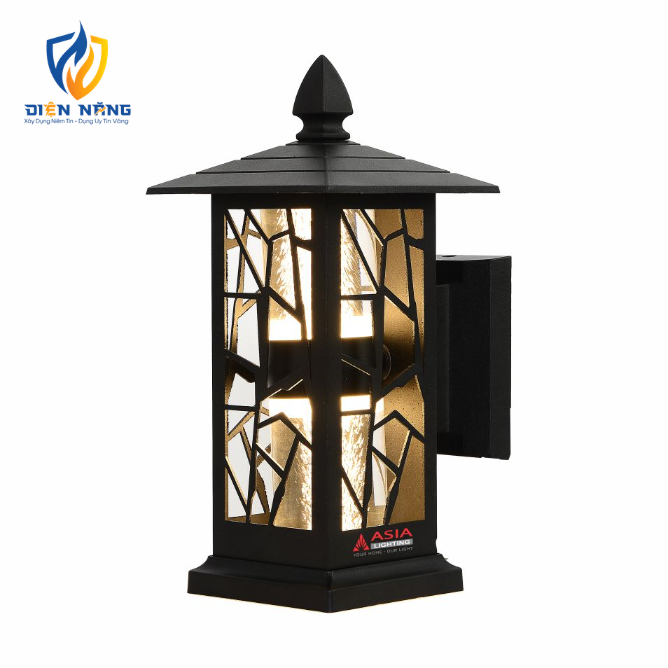 Đèn cột 2 đầu - Giọt nước