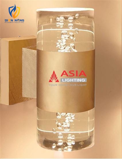 Đèn tường 2 đầu - Giọt nước - Thân sơn mầu đồng - anh 2