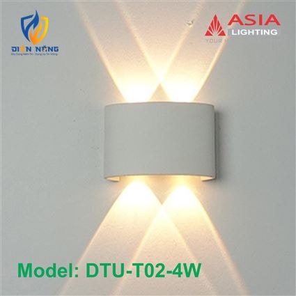 Đèn tường trang trí thân sơn trắng - DTUT-02 - anh 2