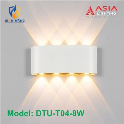 Đèn tường trang trí thân sơn trắng - DTUT-04 - anh 2