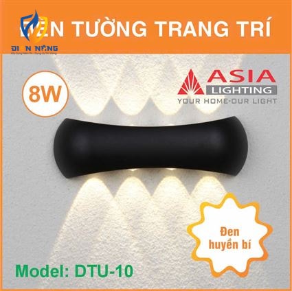 Đèn tường trang trí thân sơn đen - DTU10 - anh 3
