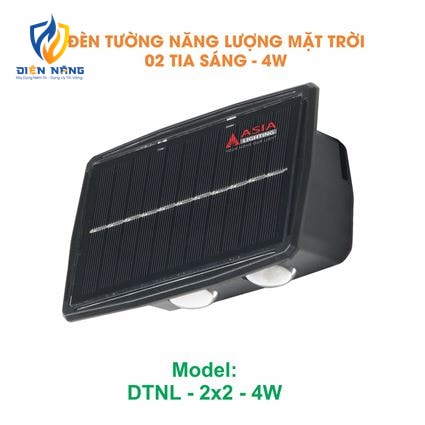 Đèn tường năng lượng mặt trời 02 tia sáng - anh 2