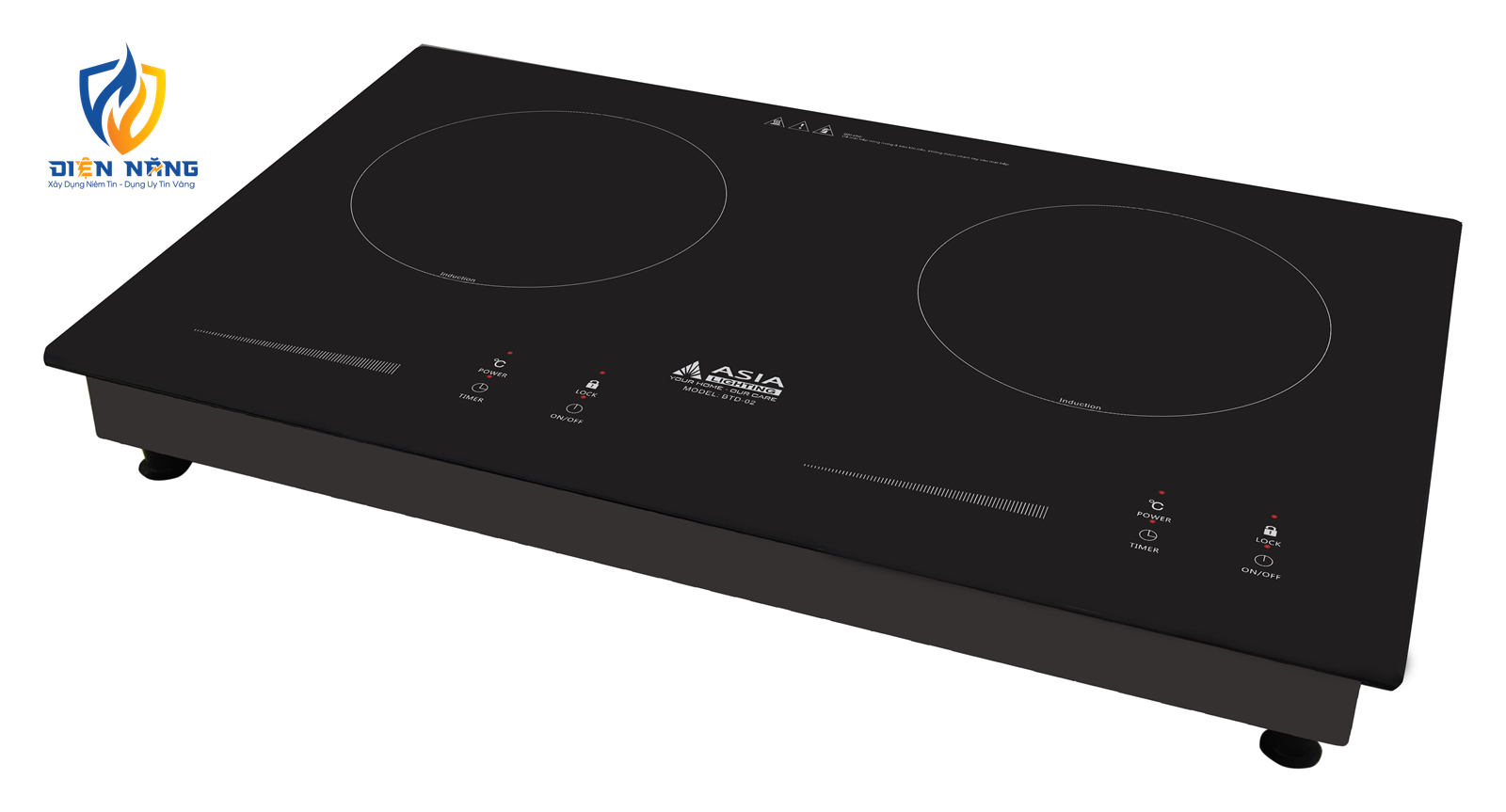 Bếp điện từ đôi cao cấp BTD-02