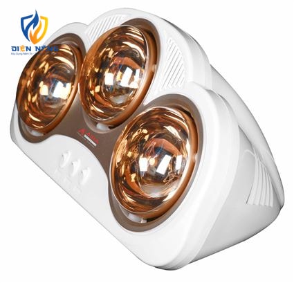 Đèn sưởi lắp nổi - 03 bóng vàng - anh 2