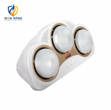 Đèn sưởi lắp nổi - 03 bóng mờ - anh 4