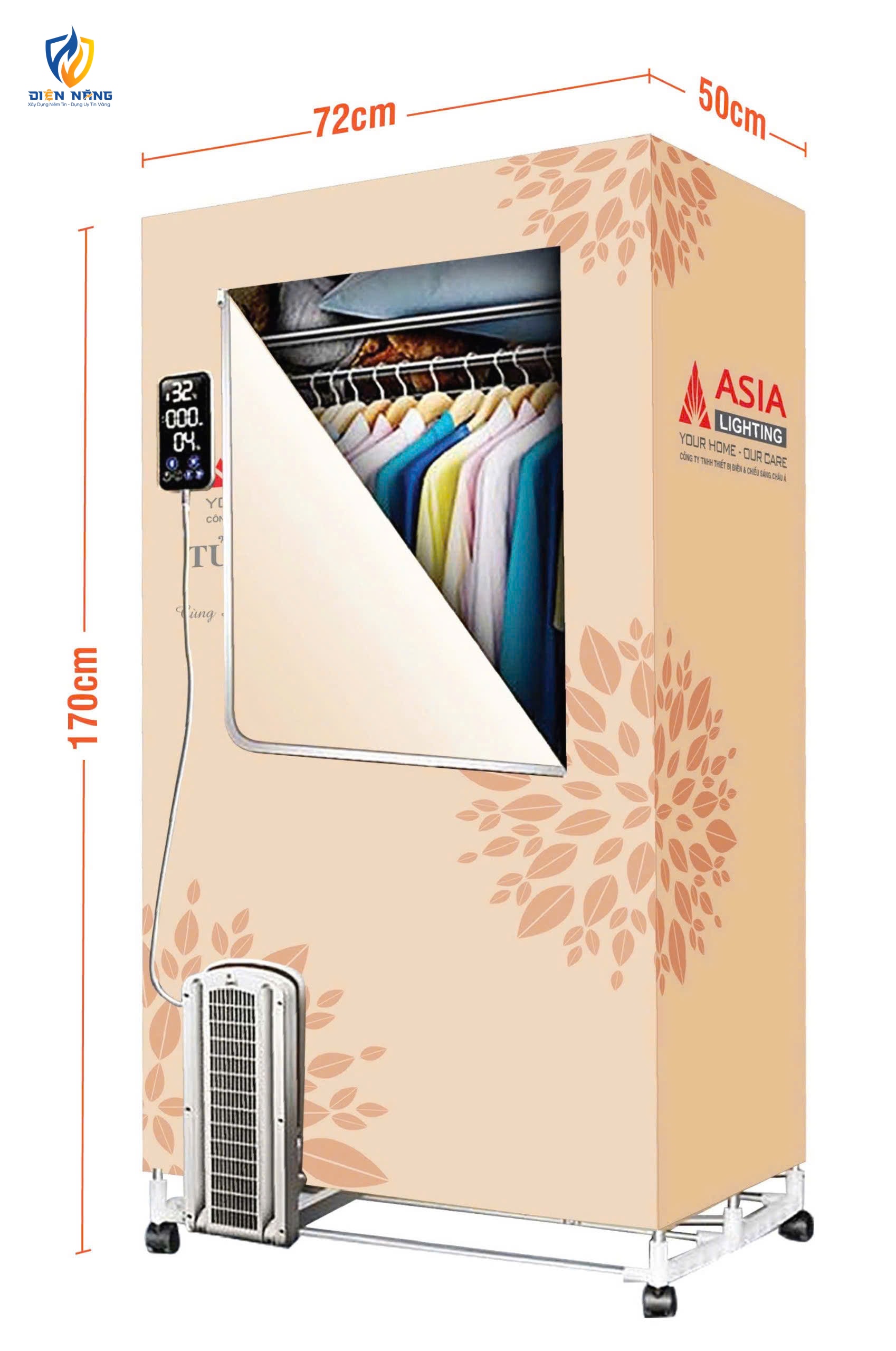 Tủ sấy quần áo - TSQA-01 - anh 2