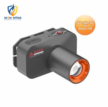 Đèn đội đầu siêu sáng zoom 15x Model HLX04 - 10W - anh 6