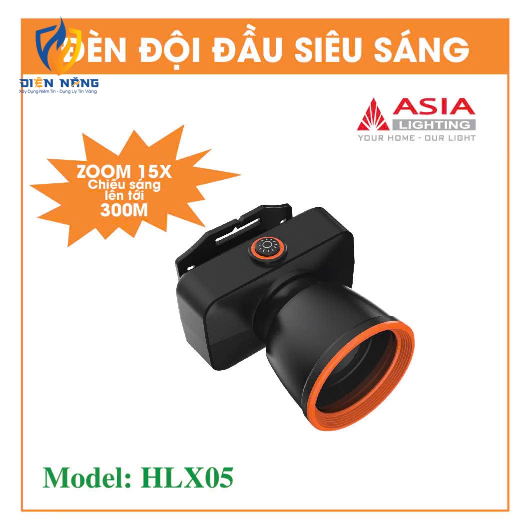 Đèn đội đầu siêu sáng zoom 15x Model HLX04 - 7W - anh 6